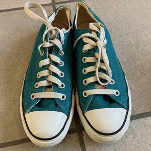 Converse Chucks All Star low top sneakers in teal